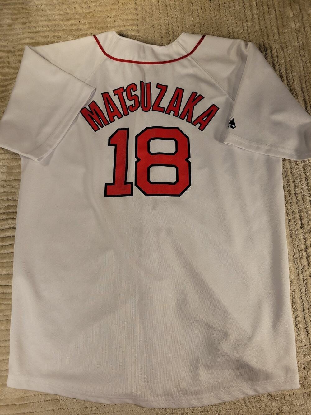 Majestic Daisuke Matsuzaka Boston Red Sox Jersey Baseball MLB Youth XL Boys